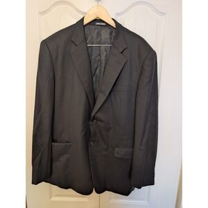 Hilton Mens Black Suit Made In Italy